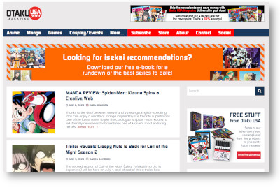 Otaku home page
